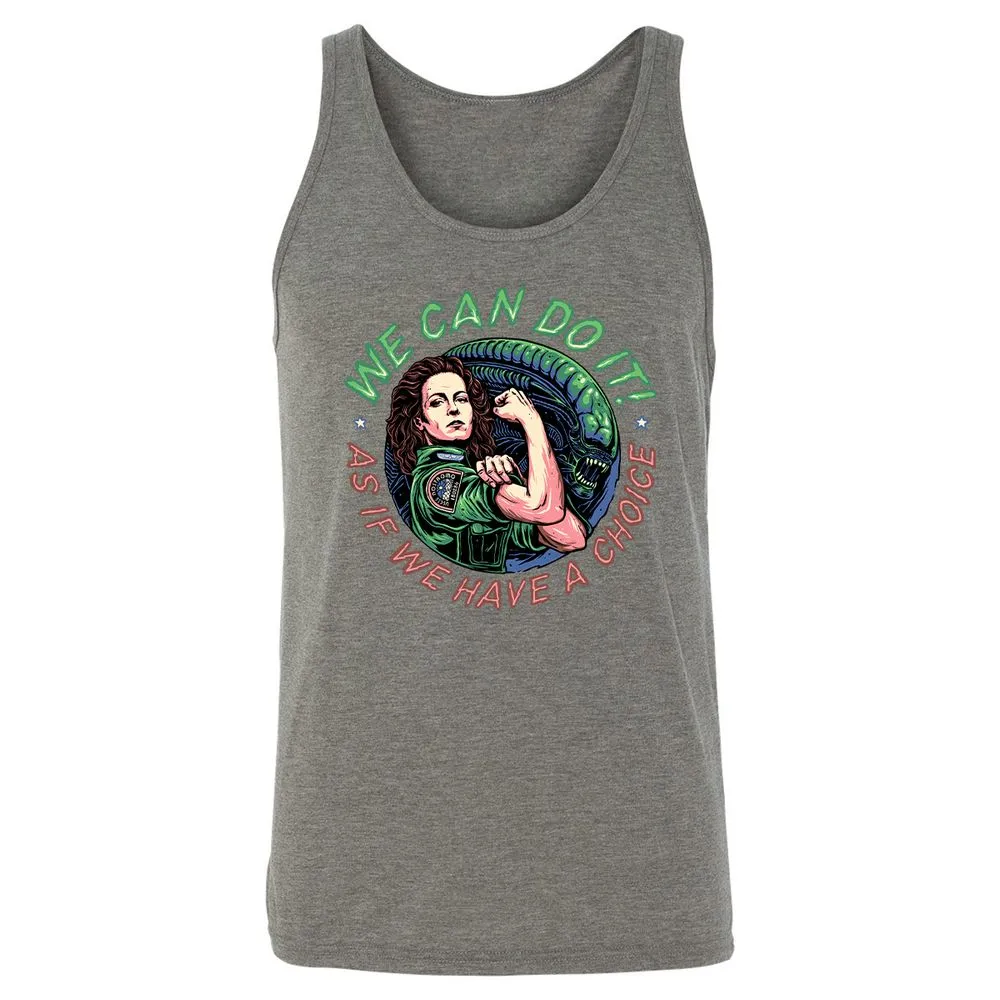 Unisex Jersey Tank - QUEW3UMF - Grey Triblend - 8