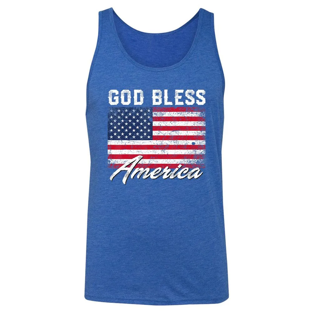 Unisex Jersey Tank - SH66MSA1 - True Royal Triblend - 12