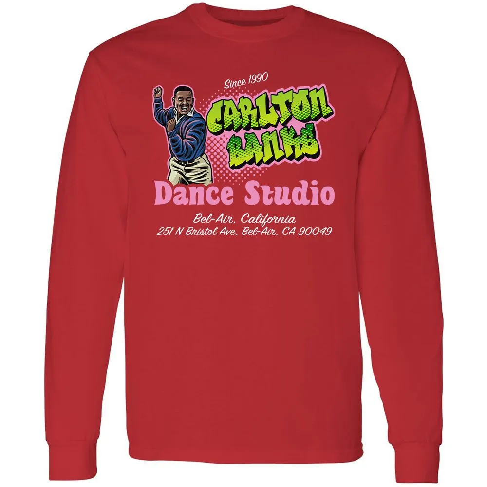 Long Sleeve T-Shirt - SA8RHNPQ - Red - 14