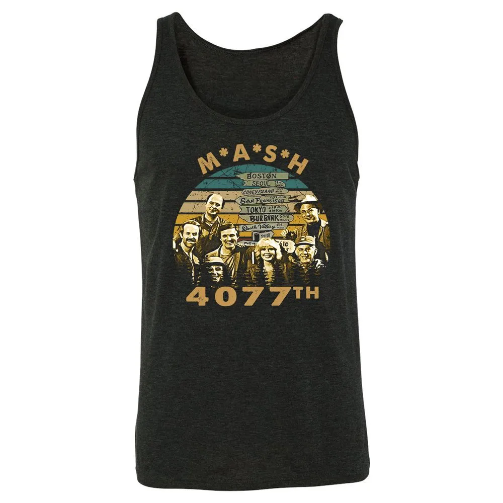 Unisex Jersey Tank - Q6SBKJZQ - Charcoal Black Triblend - 5