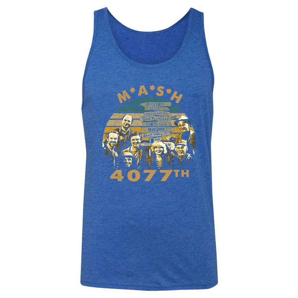 Unisex Jersey Tank - Q6SBKJZQ - True Royal Triblend - 12