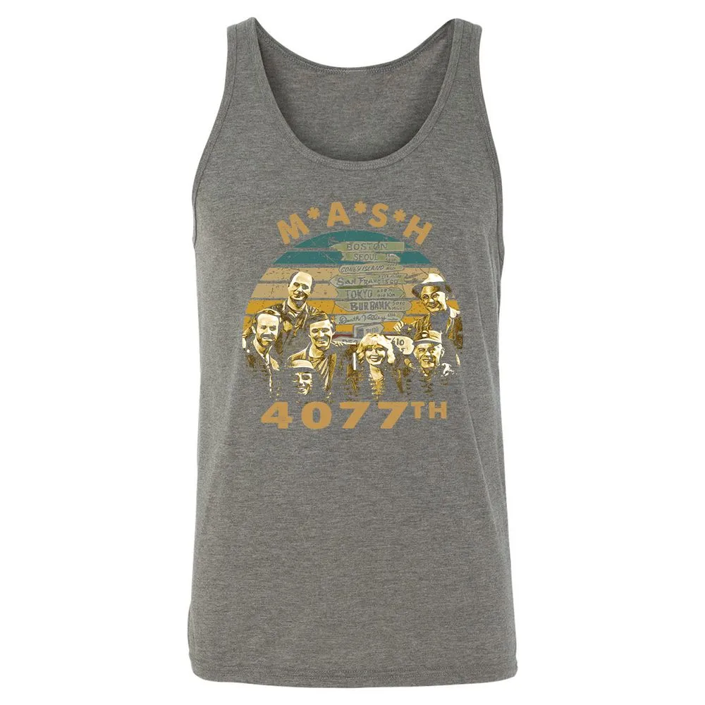 Unisex Jersey Tank - Q6SBKJZQ - Grey Triblend - 8
