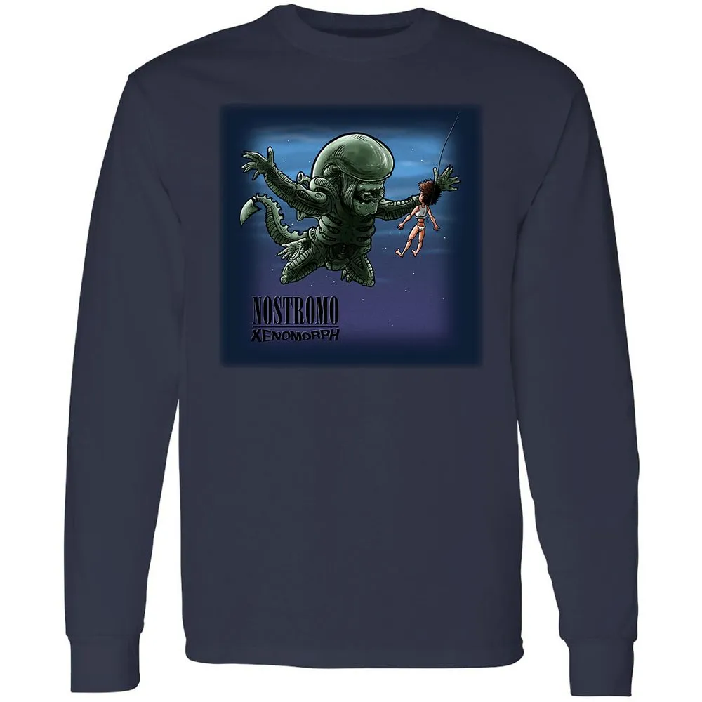 Long Sleeve T-Shirt - BJ5SEECG - Navy - 2