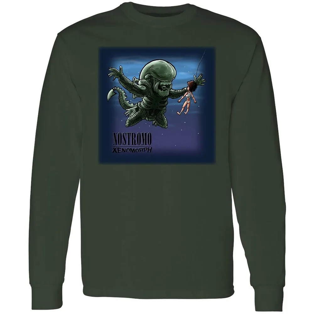 Long Sleeve T-Shirt - BJ5SEECG - Forest Green - 4