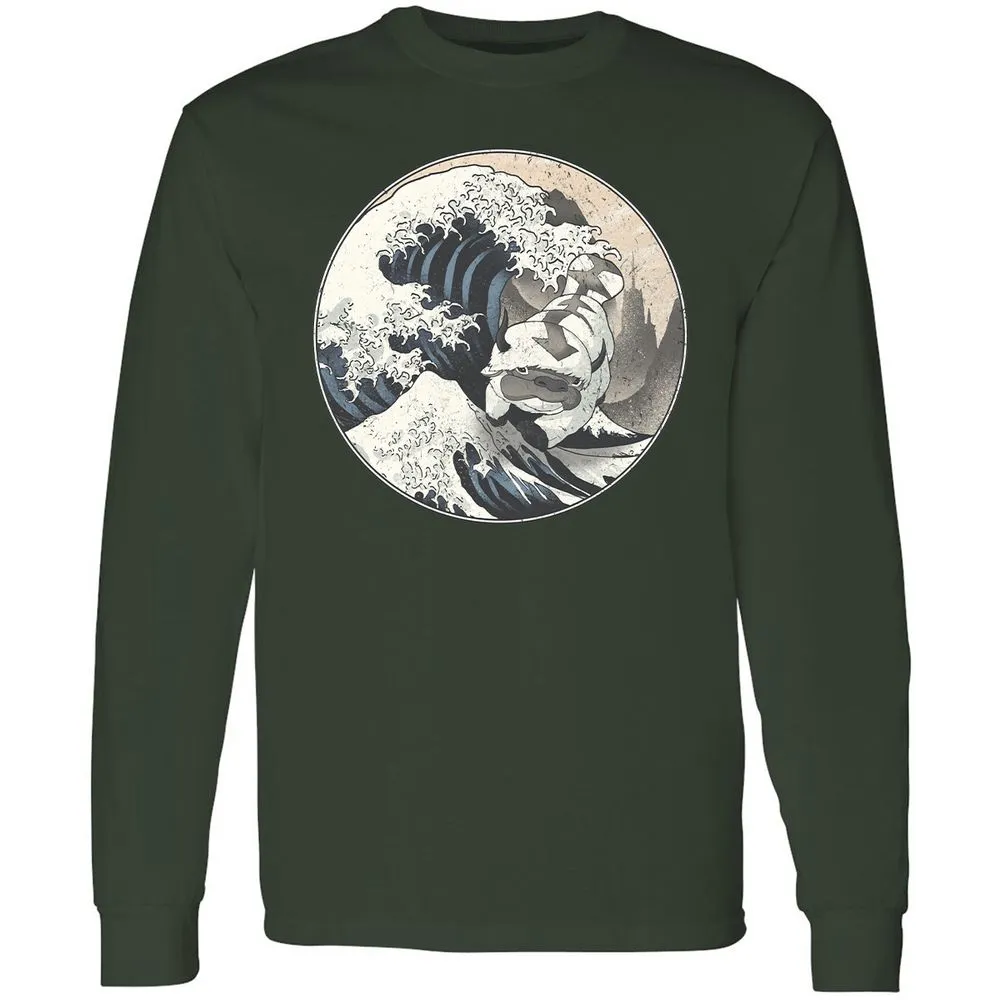 Long Sleeve T-Shirt - BHDXJBC8 - Forest Green - 4