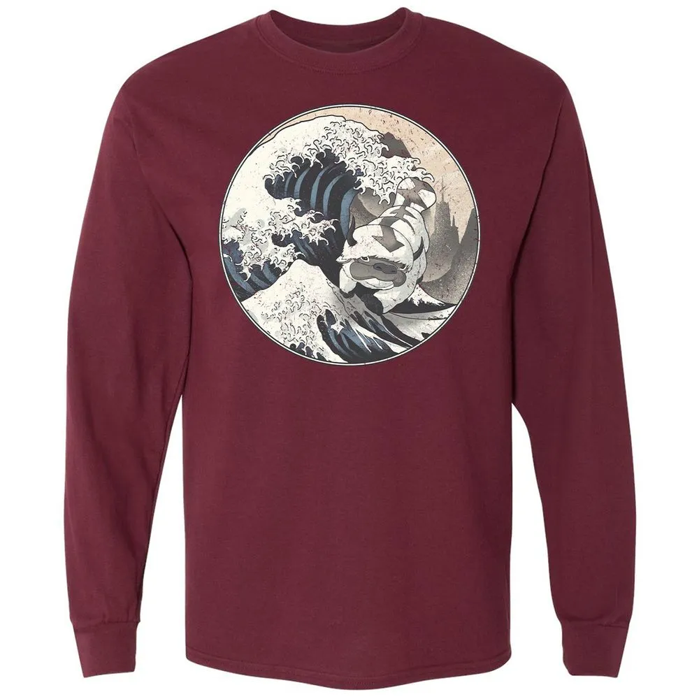 Long Sleeve T-Shirt - BHDXJBC8 - Maroon - 11