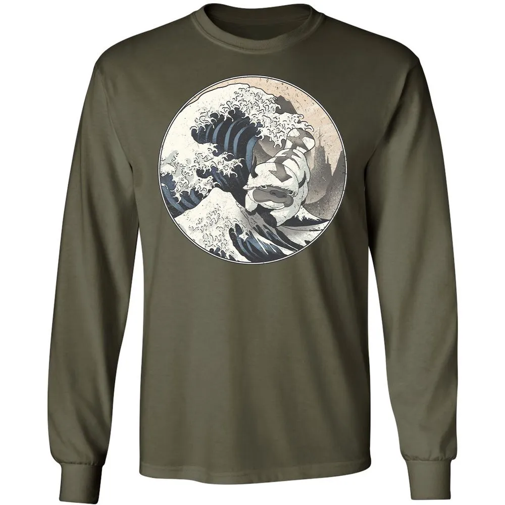 Long Sleeve T-Shirt - BHDXJBC8 - Military Green - 16