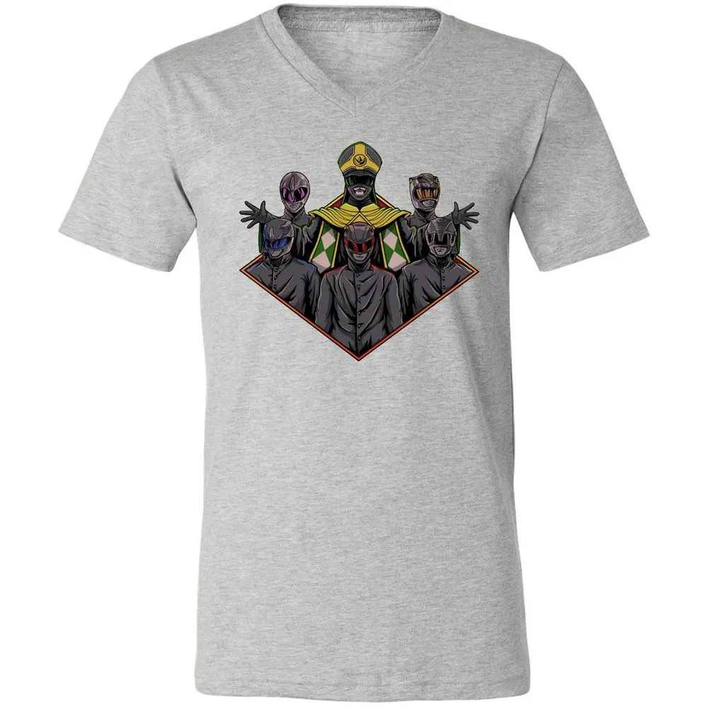 Unisex V-Neck T-Shirt - M84R9EEN - Athletic Heather - 7