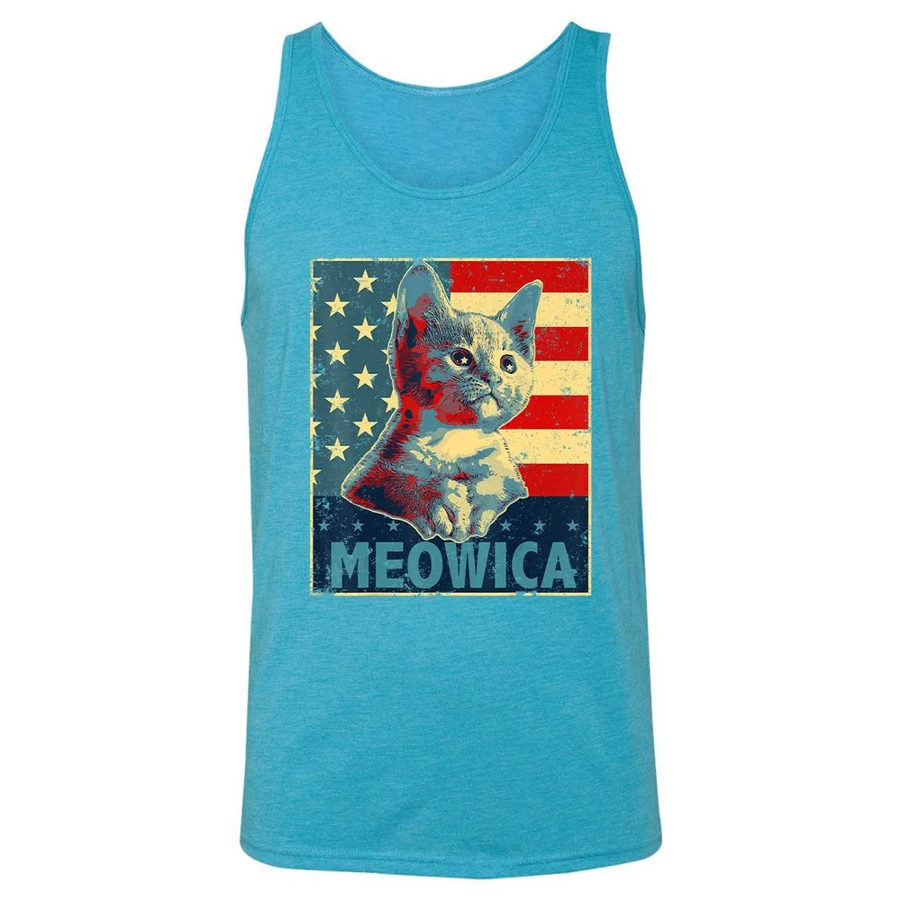 Unisex Jersey Tank - ZWL7S5ZT - Aqua Triblend - 3