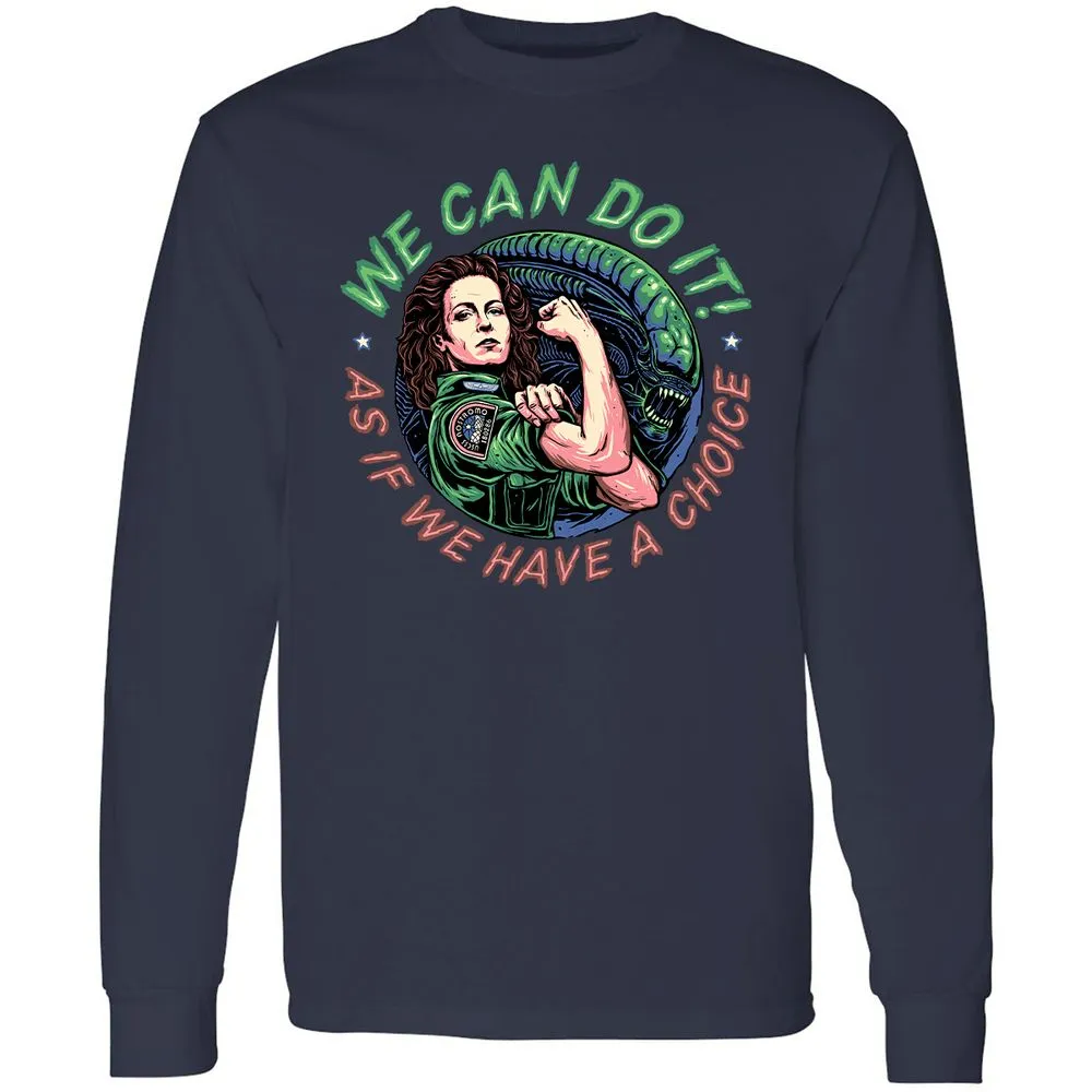 Long Sleeve T-Shirt - 4UEAST4A - Navy - 2