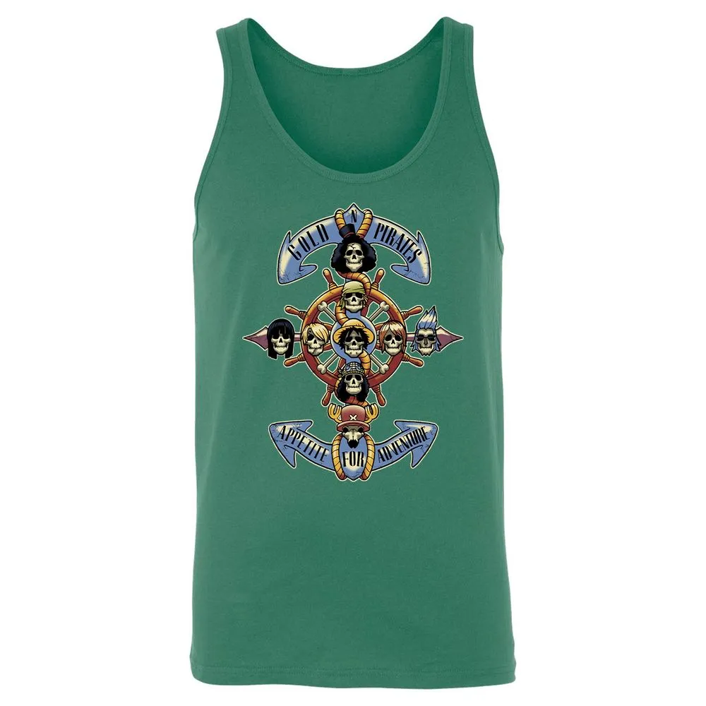 Unisex Jersey Tank - DBLR9D83 - Kelly - 9