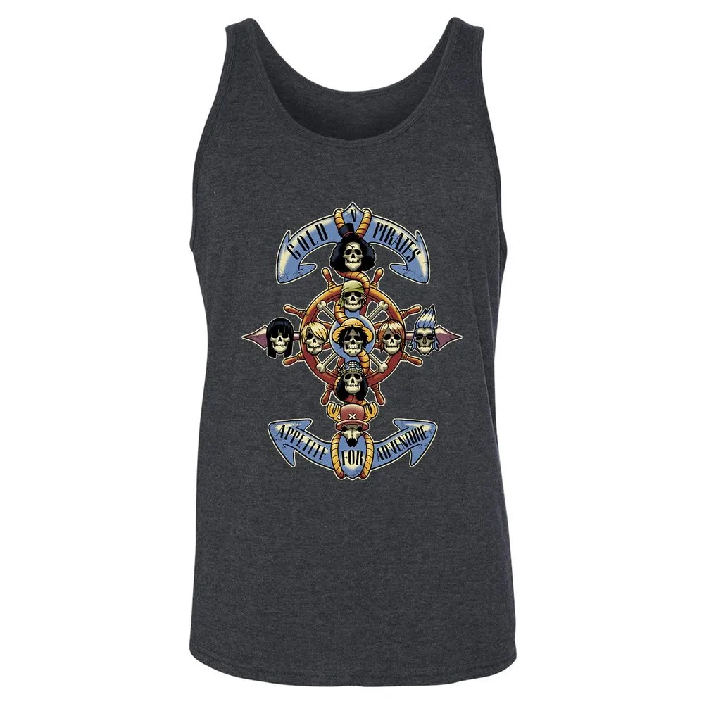 Unisex Jersey Tank - DBLR9D83 - Dark Grey Heather - 6