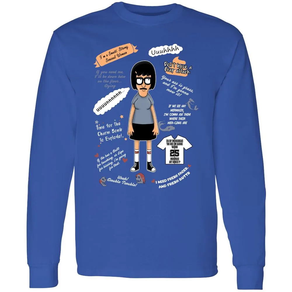 Long Sleeve T-Shirt - XKCET6CM - Royal - 8