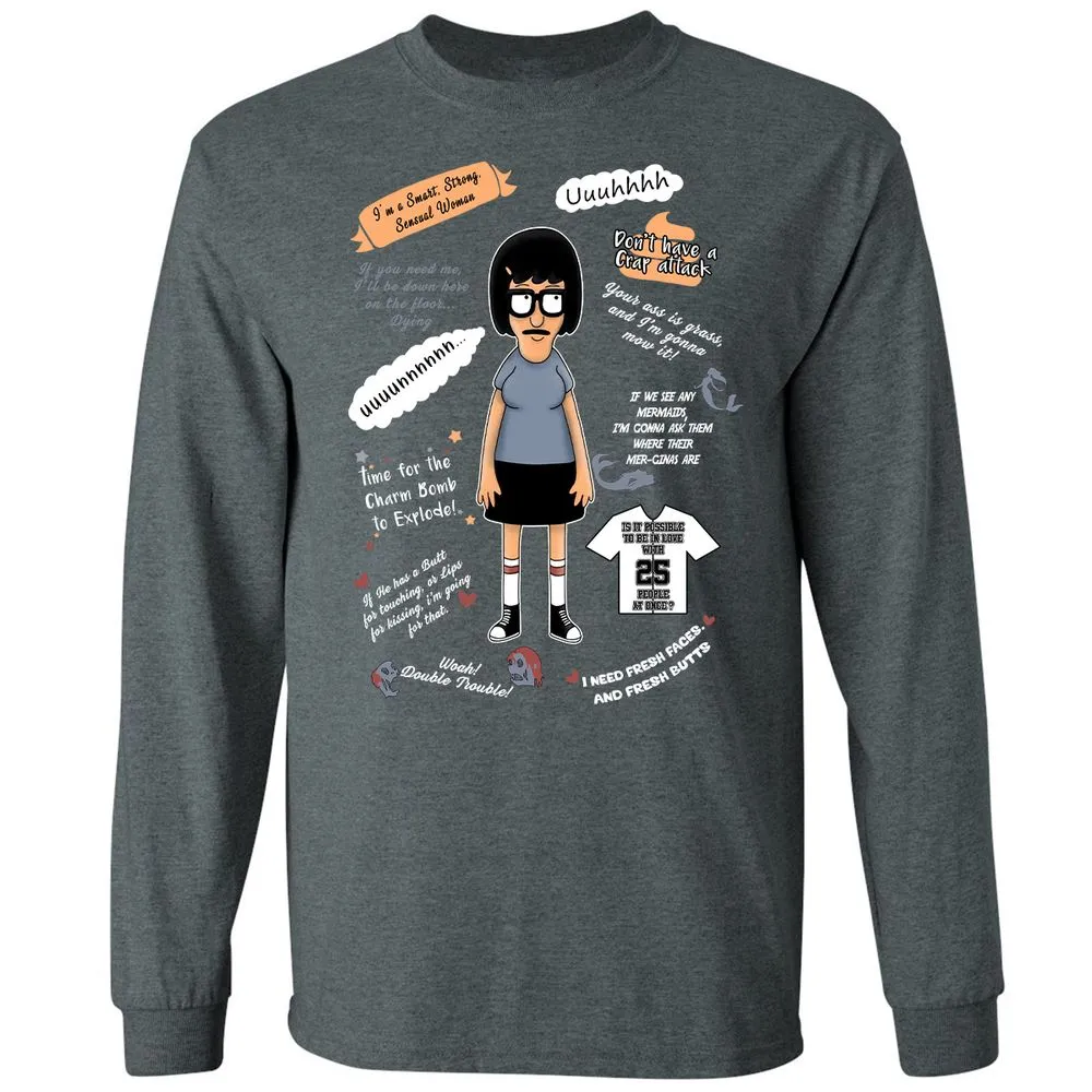 Long Sleeve T-Shirt - XKCET6CM - Dark Heather - 15