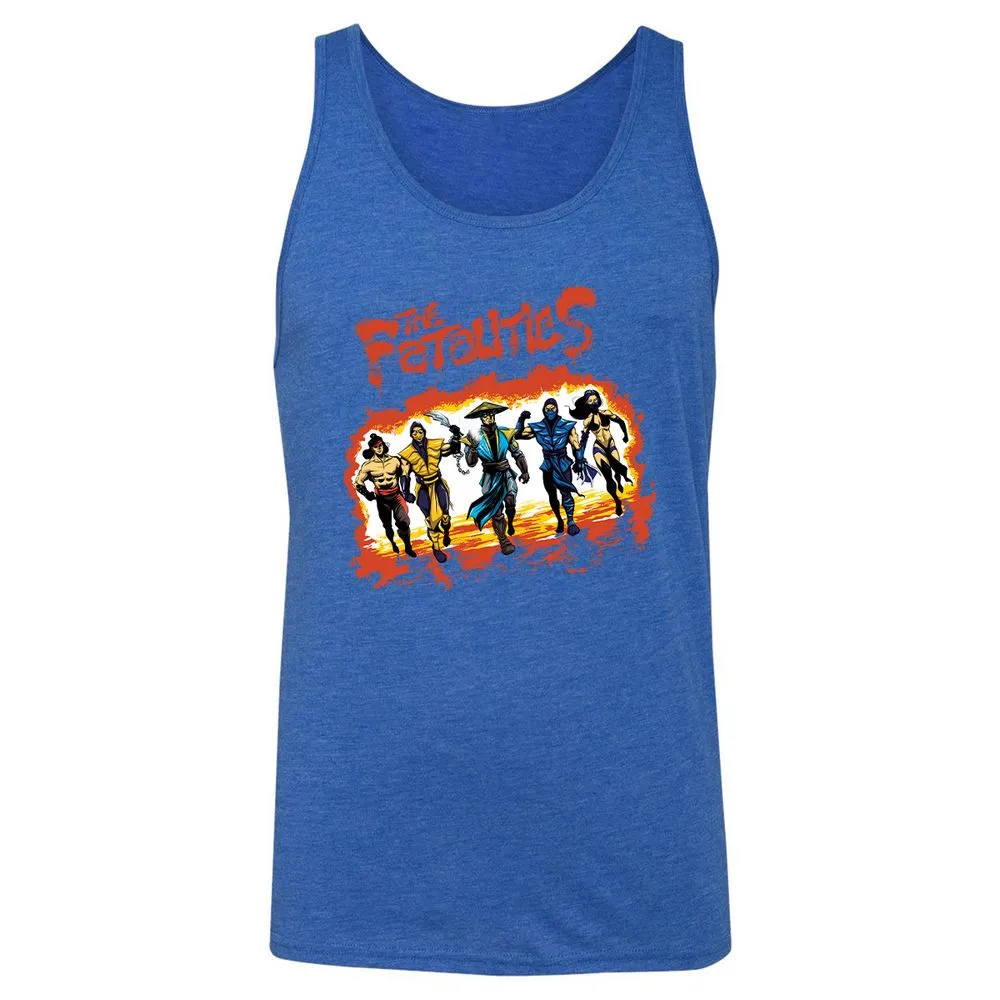 Unisex Jersey Tank - ANTRQSEK - True Royal Triblend - 12