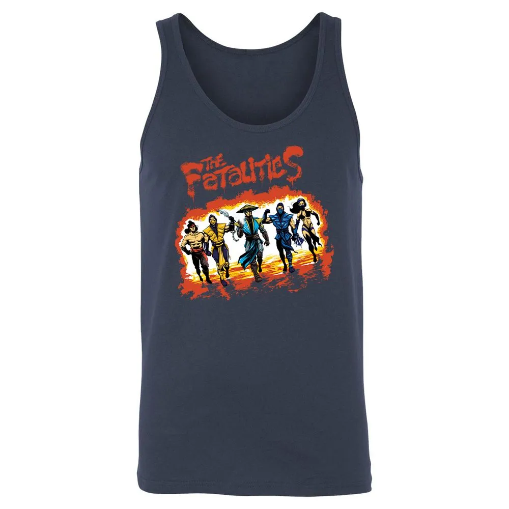 Unisex Jersey Tank - ANTRQSEK - Navy - 2