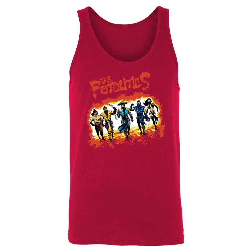 Unisex Jersey Tank - ANTRQSEK - Red - 11