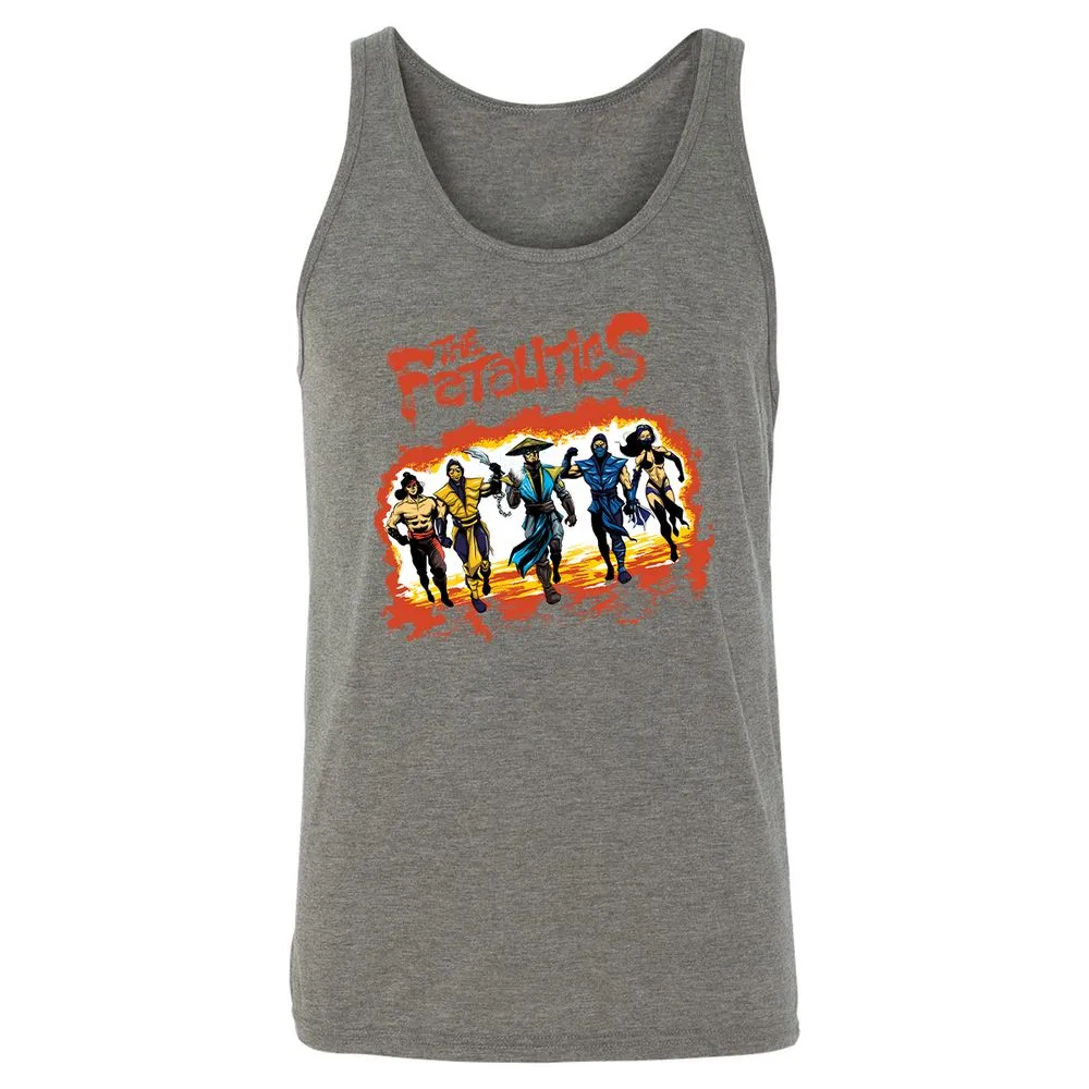 Unisex Jersey Tank - ANTRQSEK - Grey Triblend - 8