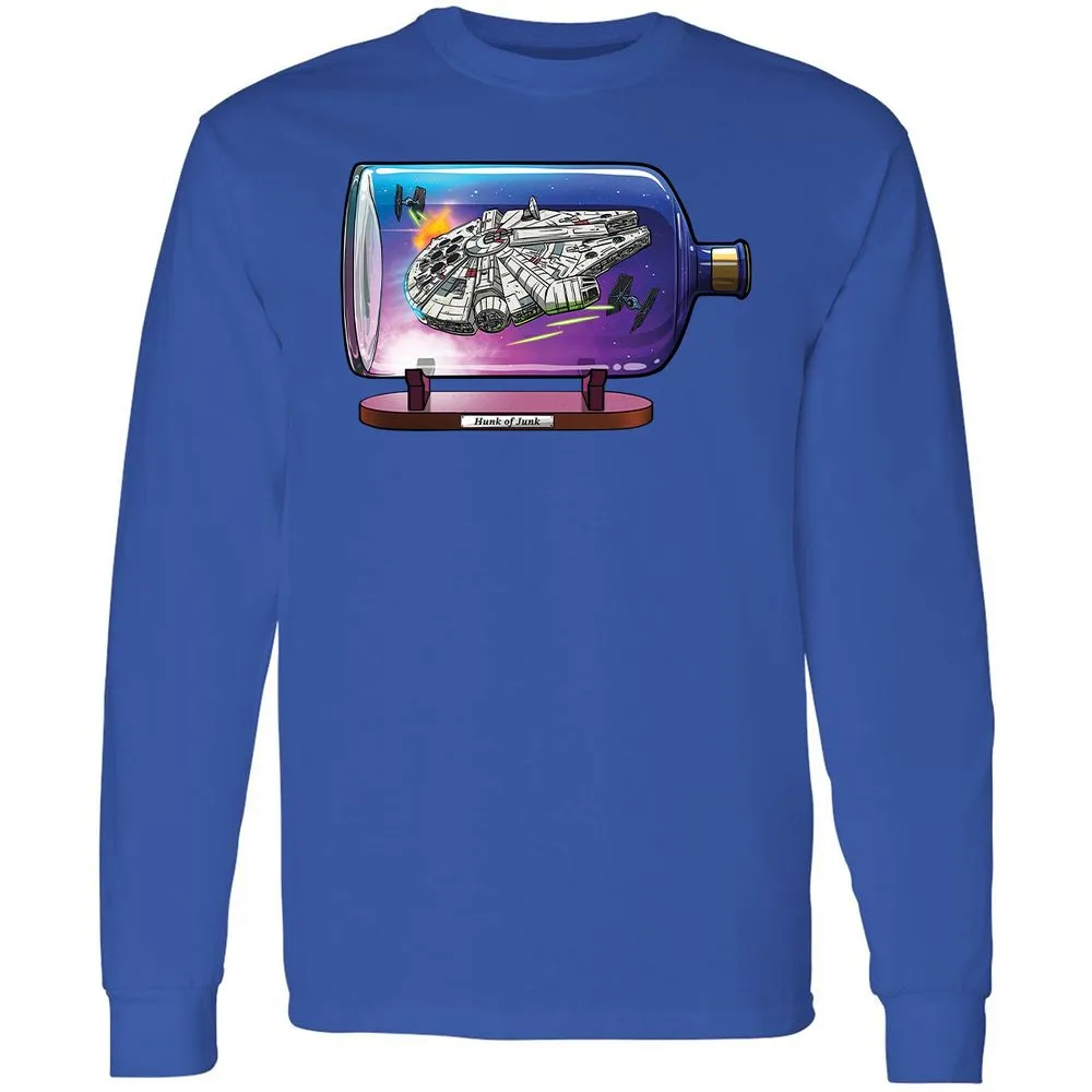 Long Sleeve T-Shirt - 9P6WWKBV - Royal - 8