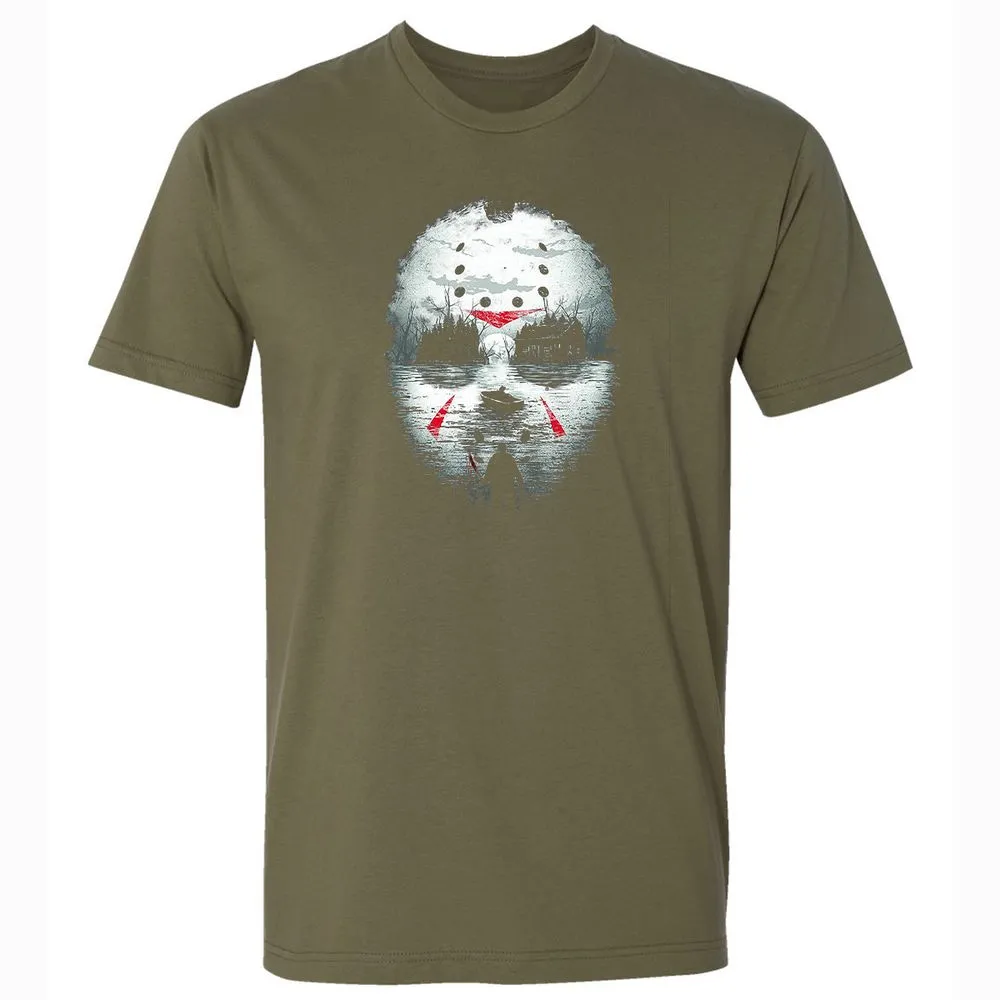 Premium Unisex T-Shirt - TKFLJY4V - Military Green - 5