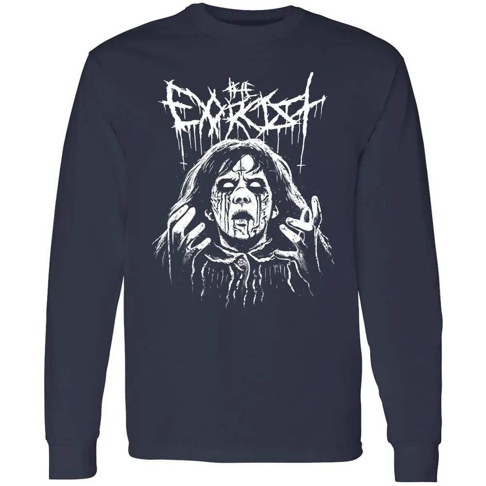 Long Sleeve T-Shirt - TNM1RLUF - Navy - 2