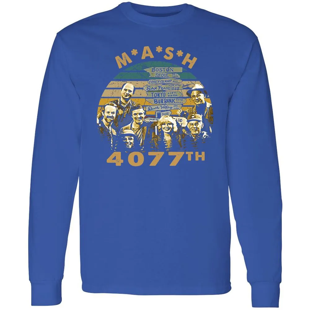 Long Sleeve T-Shirt - VTKKRLN4 - Royal - 8
