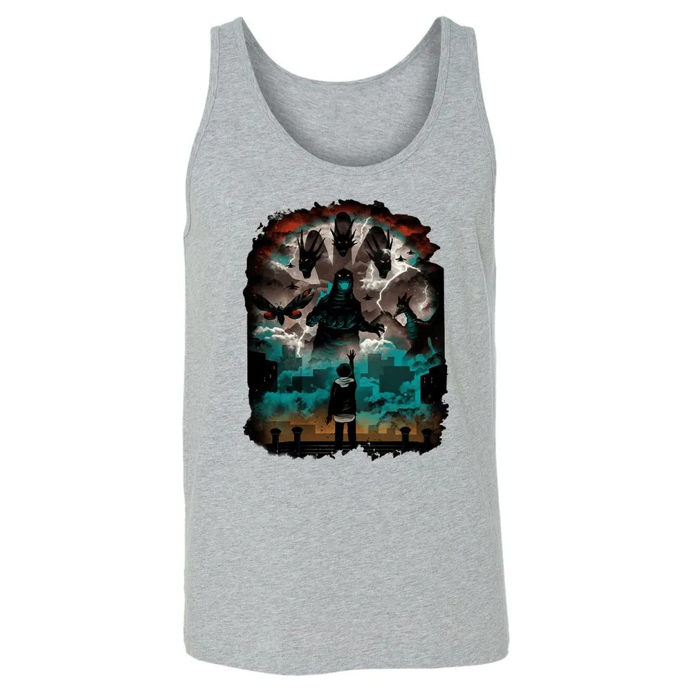 Unisex Jersey Tank - GD8Q72KK - Athletic Heather - 4