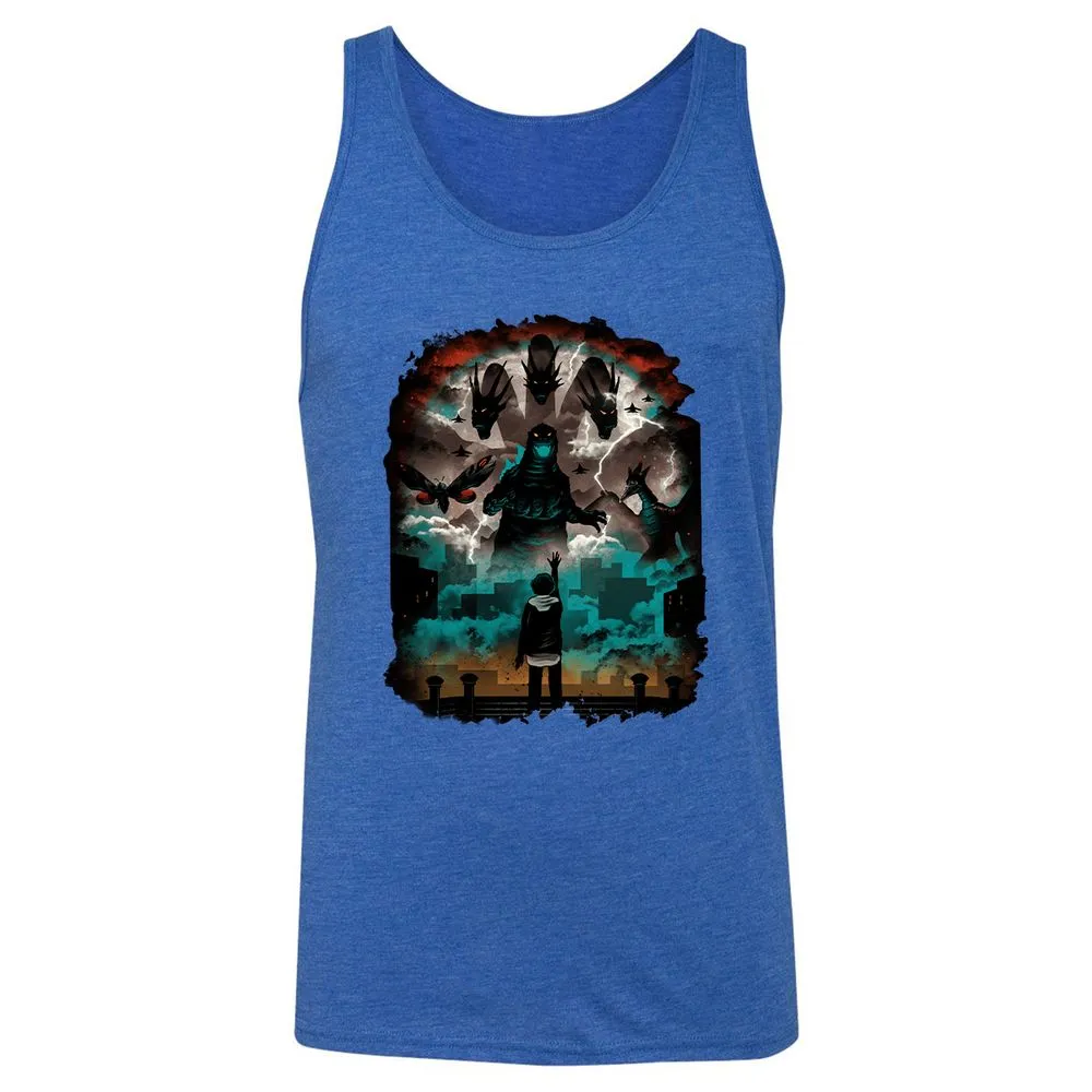 Unisex Jersey Tank - GD8Q72KK - True Royal Triblend - 12