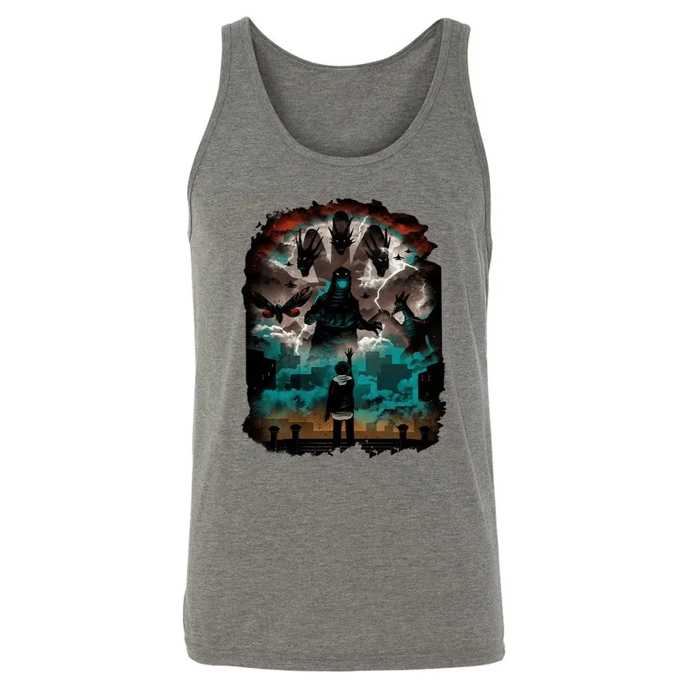 Unisex Jersey Tank - GD8Q72KK - Grey Triblend - 8