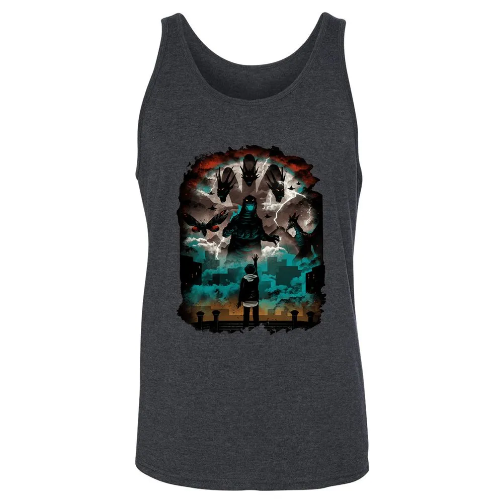 Unisex Jersey Tank - GD8Q72KK - Dark Grey Heather - 6