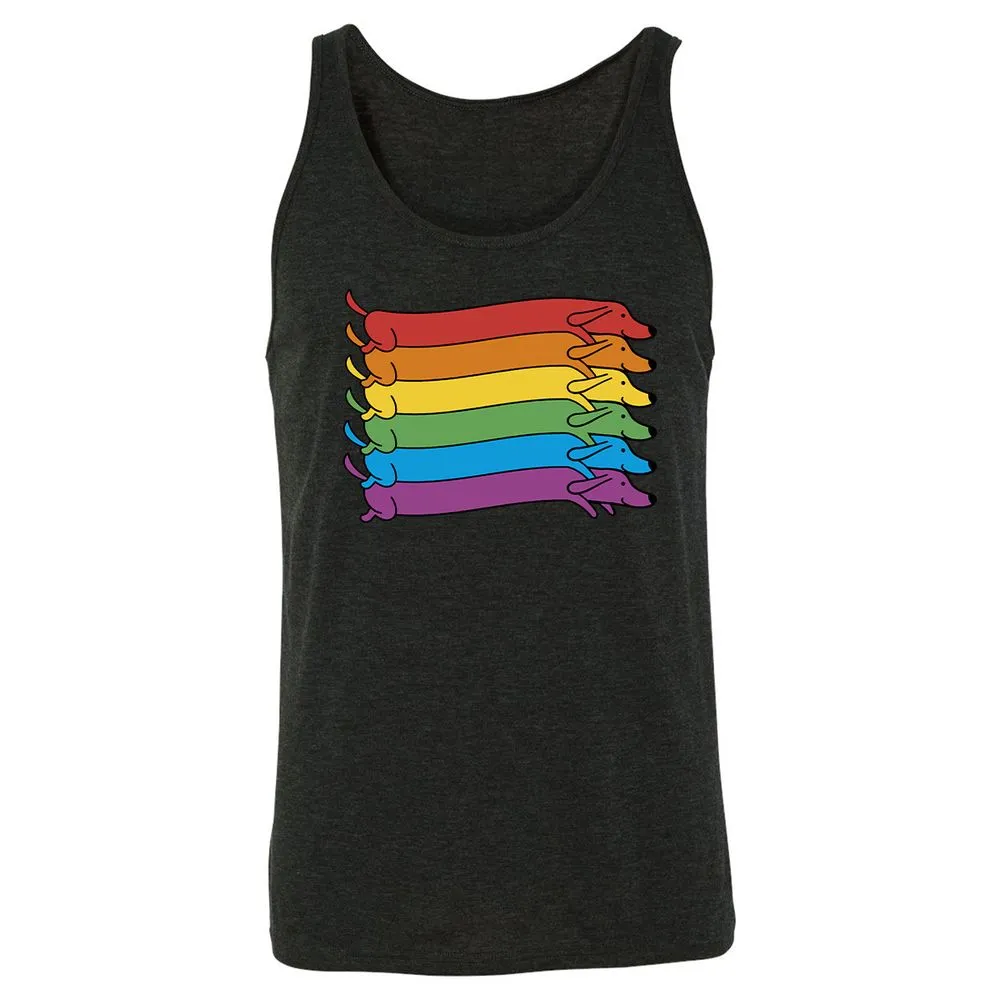 Unisex Jersey Tank - ETT4Z651 - Charcoal Black Triblend - 5