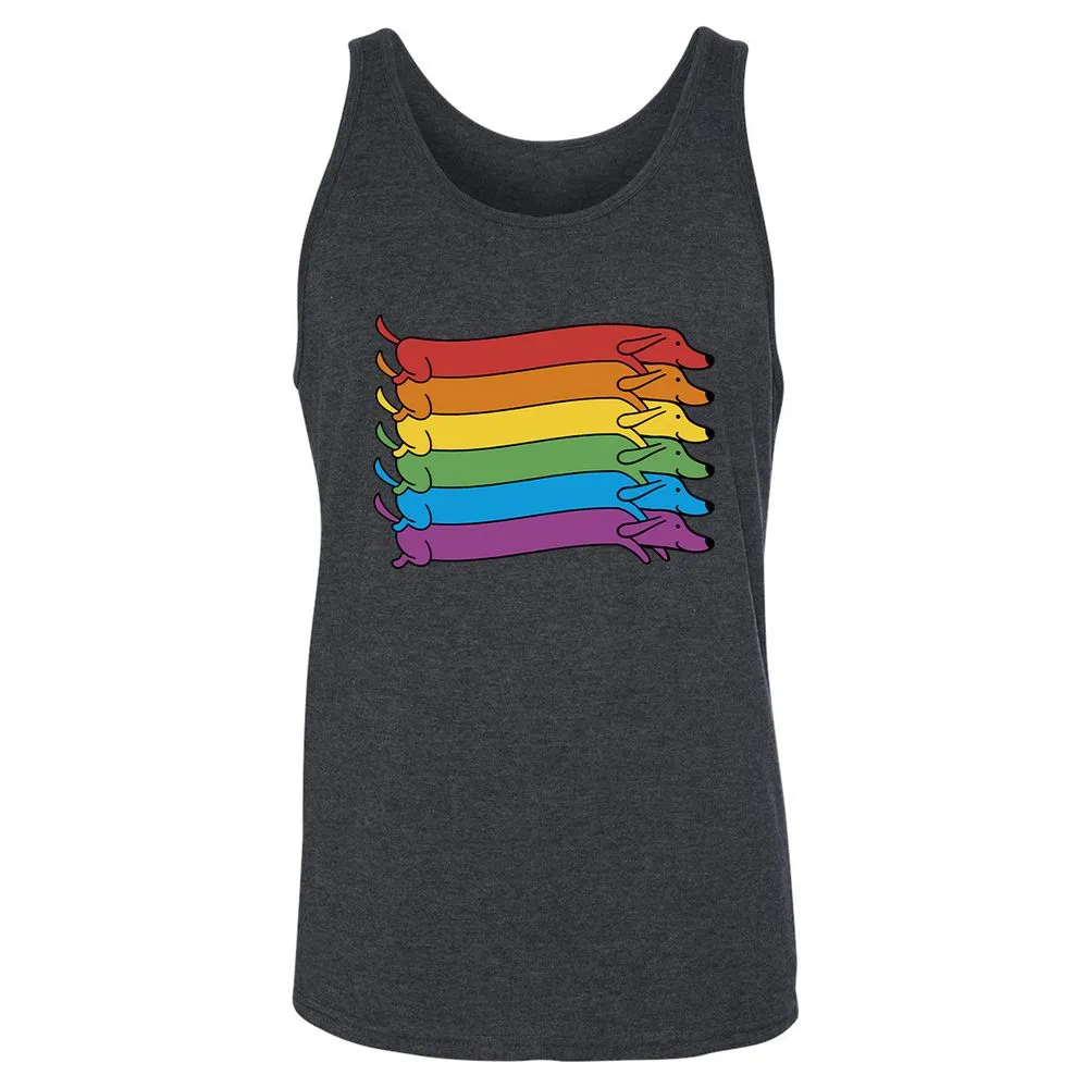 Unisex Jersey Tank - ETT4Z651 - Dark Grey Heather - 6