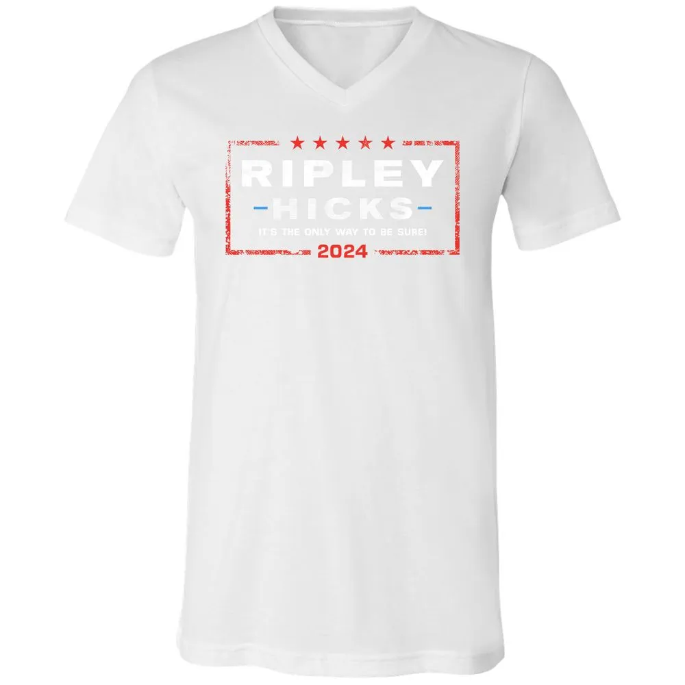 Unisex V-Neck T-Shirt - UP4Y1Q63 - White - 5