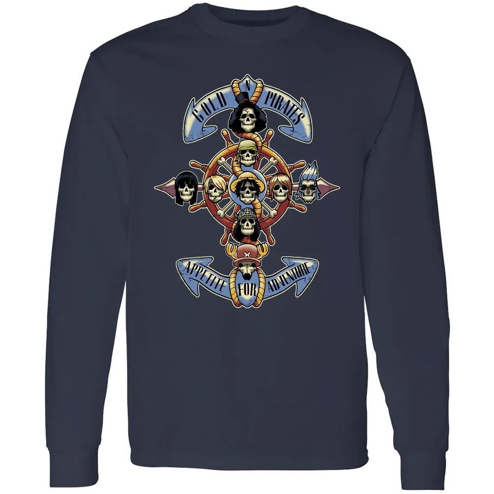 Long Sleeve T-Shirt - ZXNKJ2S2 - Navy - 2