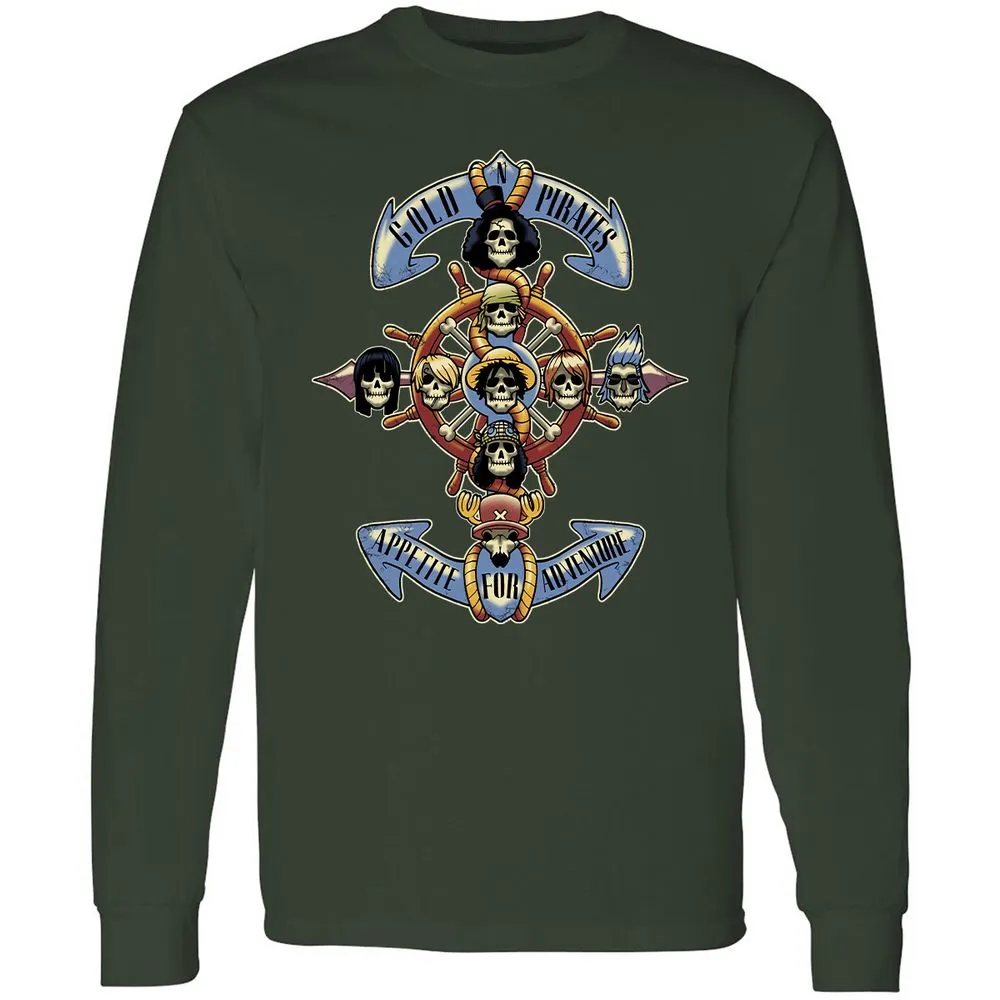 Long Sleeve T-Shirt - ZXNKJ2S2 - Forest Green - 4