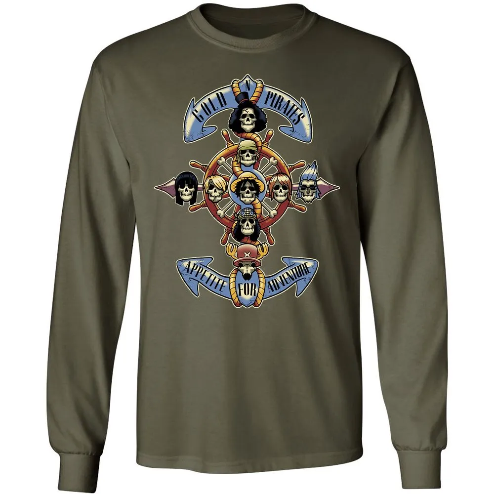 Long Sleeve T-Shirt - ZXNKJ2S2 - Military Green - 16