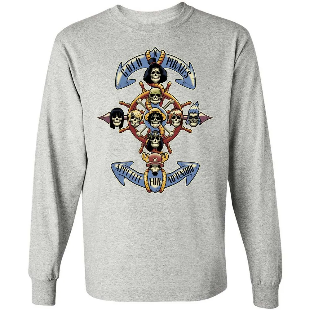 Long Sleeve T-Shirt - ZXNKJ2S2 - Ash - 7