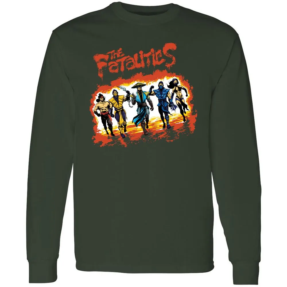 Long Sleeve T-Shirt - H7U4TXAE - Forest Green - 4