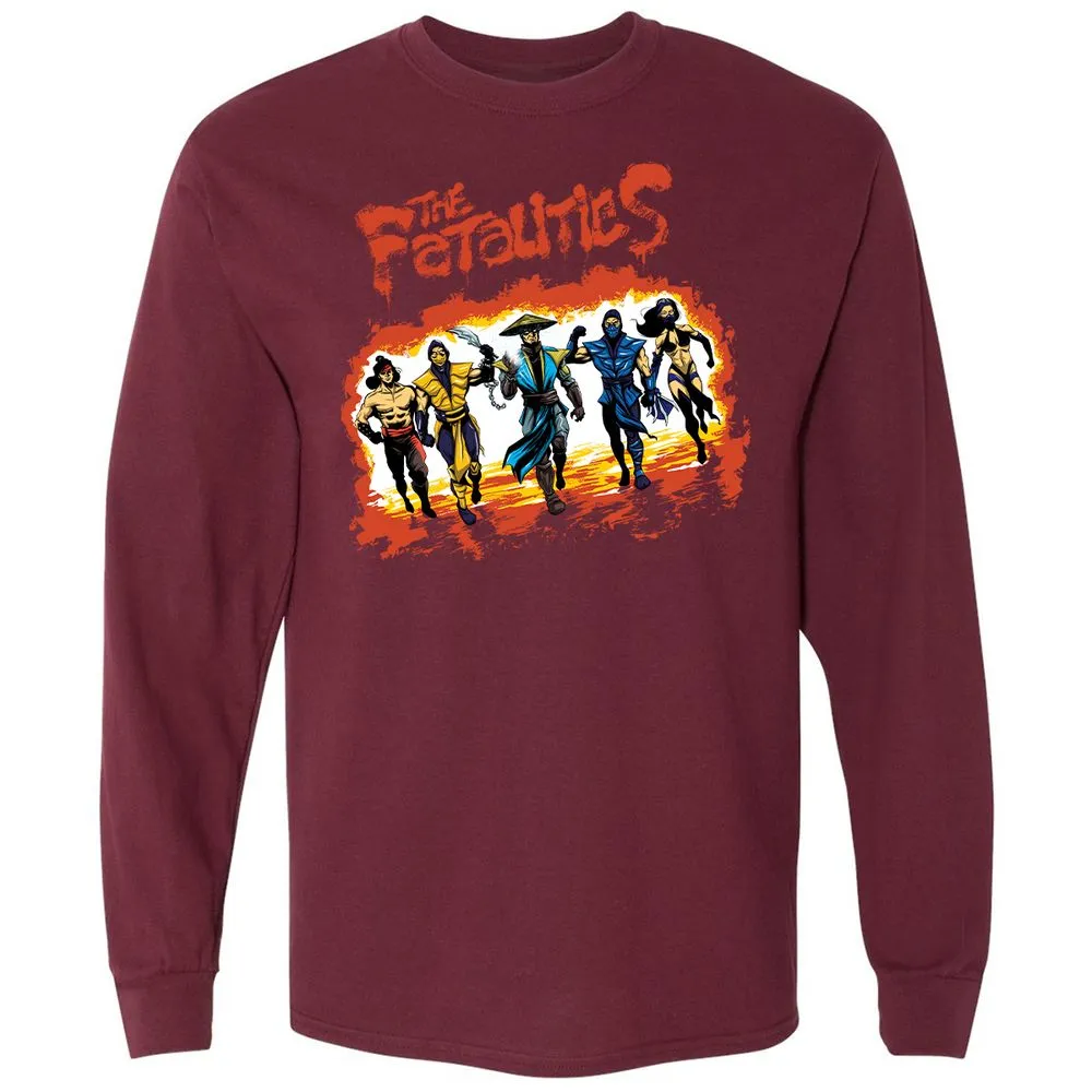 Long Sleeve T-Shirt - H7U4TXAE - Maroon - 11