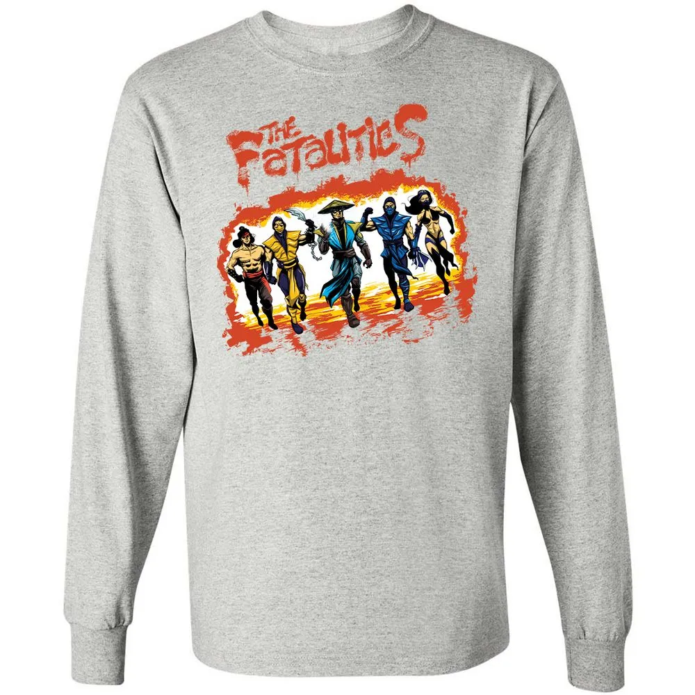 Long Sleeve T-Shirt - H7U4TXAE - Ash - 7
