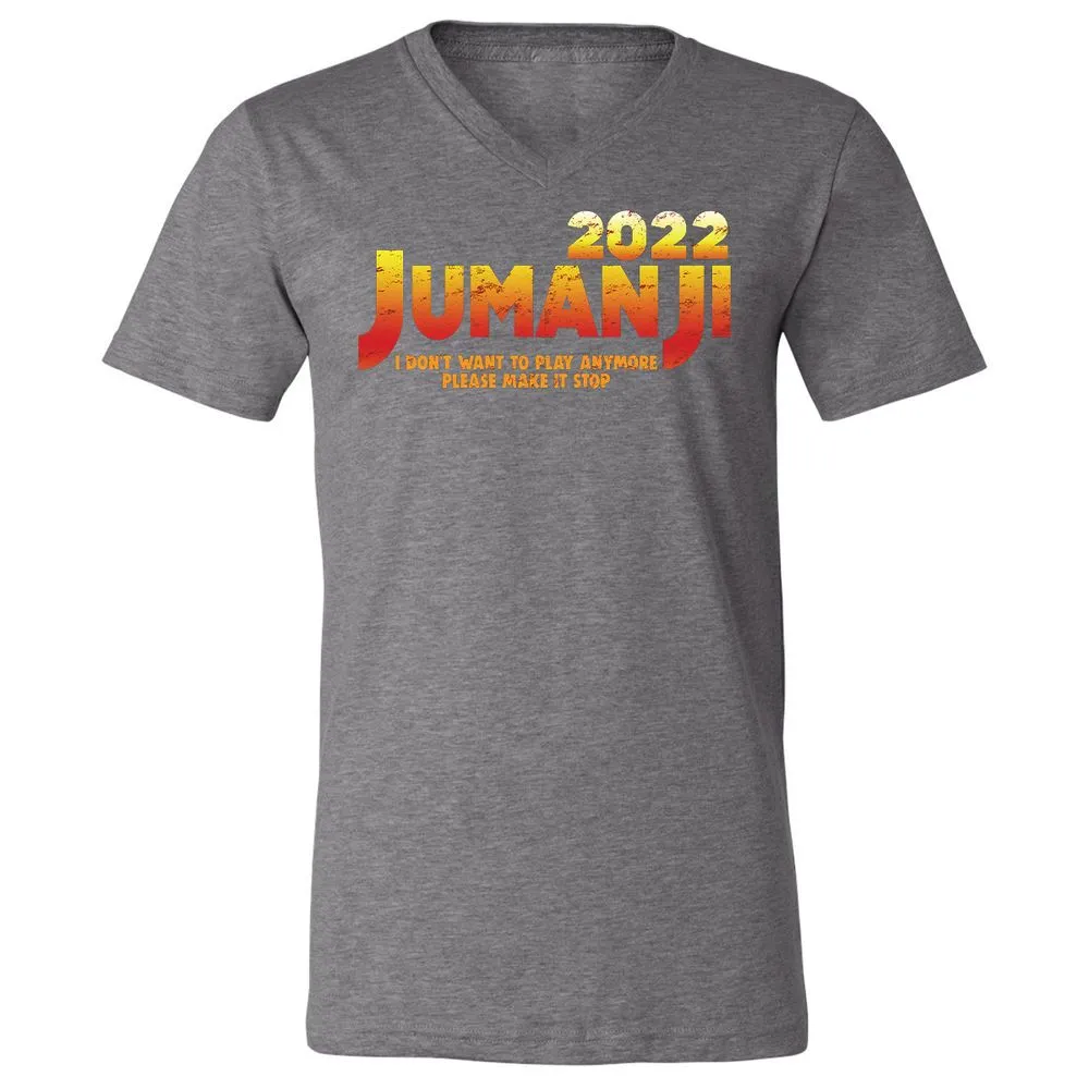 Unisex V-Neck T-Shirt - K5E58FZB - Deep Heather - 13