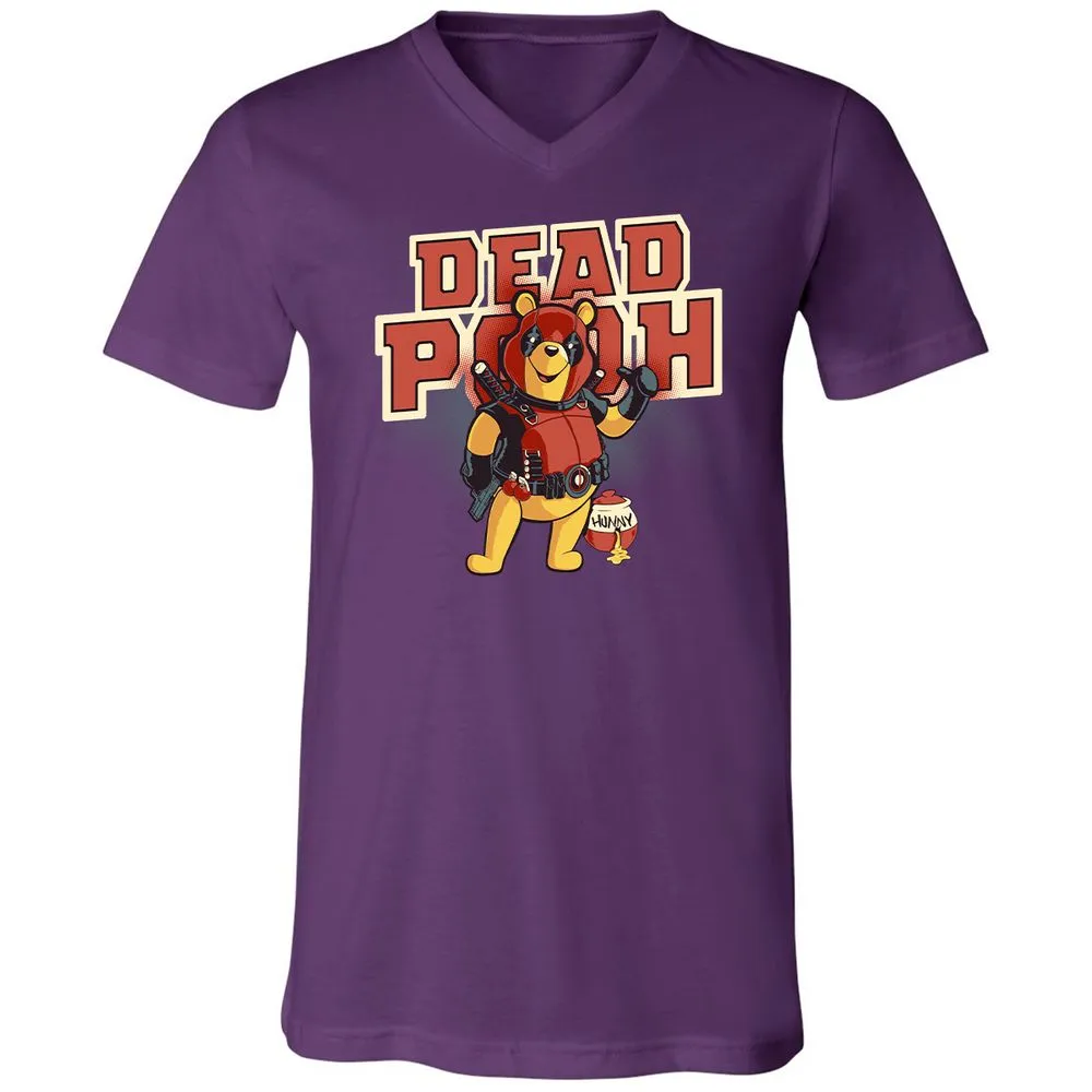 Unisex V-Neck T-Shirt - P6Q373CJ - Team Purple - 9
