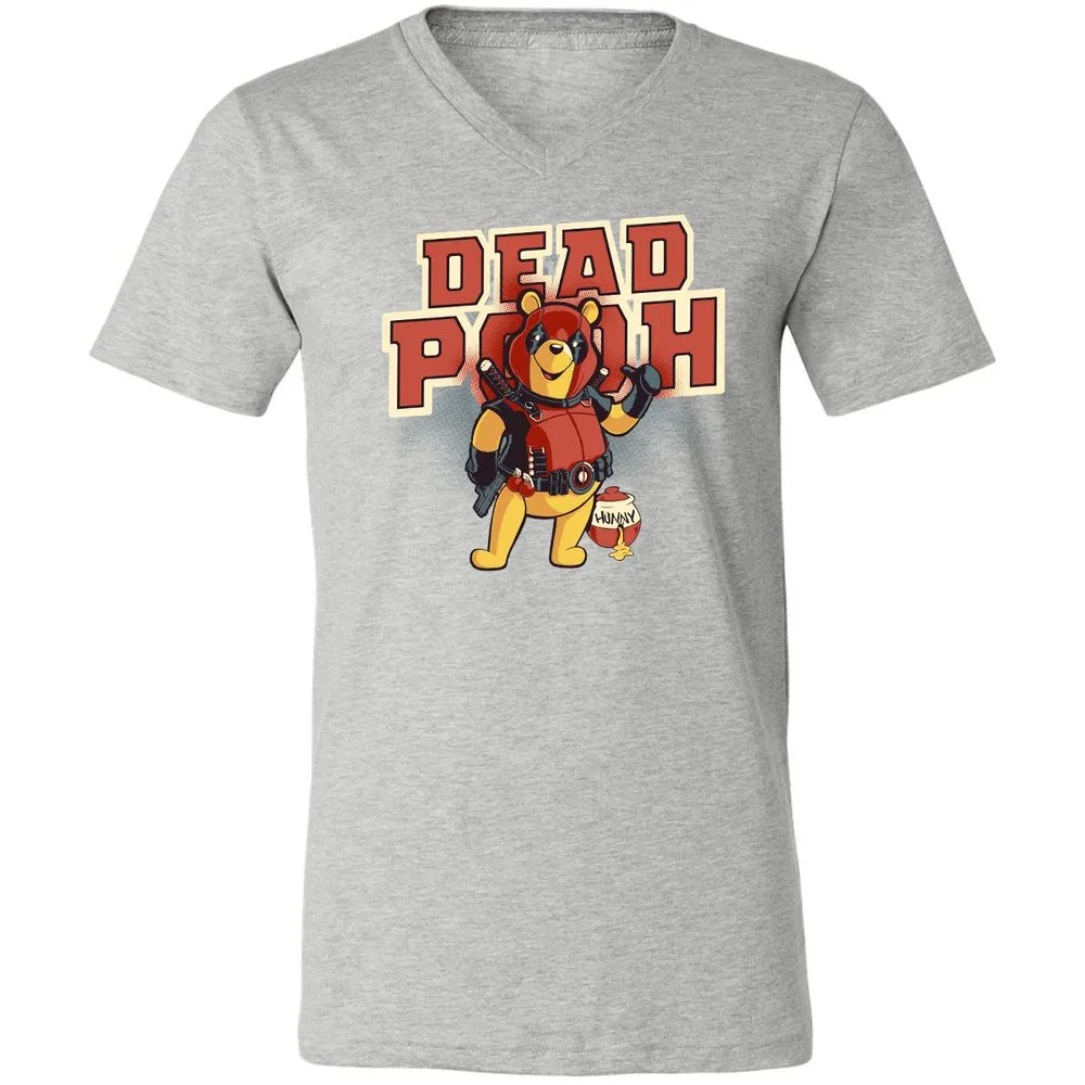 Unisex V-Neck T-Shirt - P6Q373CJ - Athletic Heather - 7