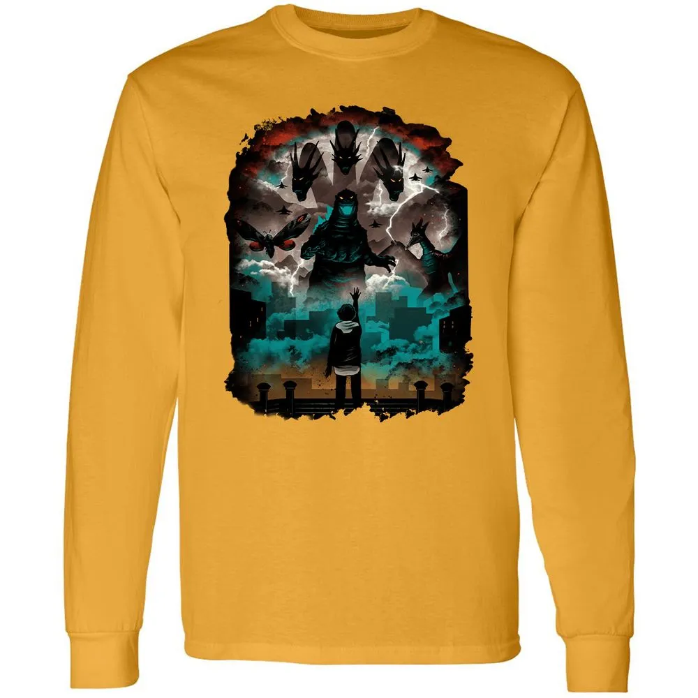 Long Sleeve T-Shirt - CG2QWG75 - Gold - 9