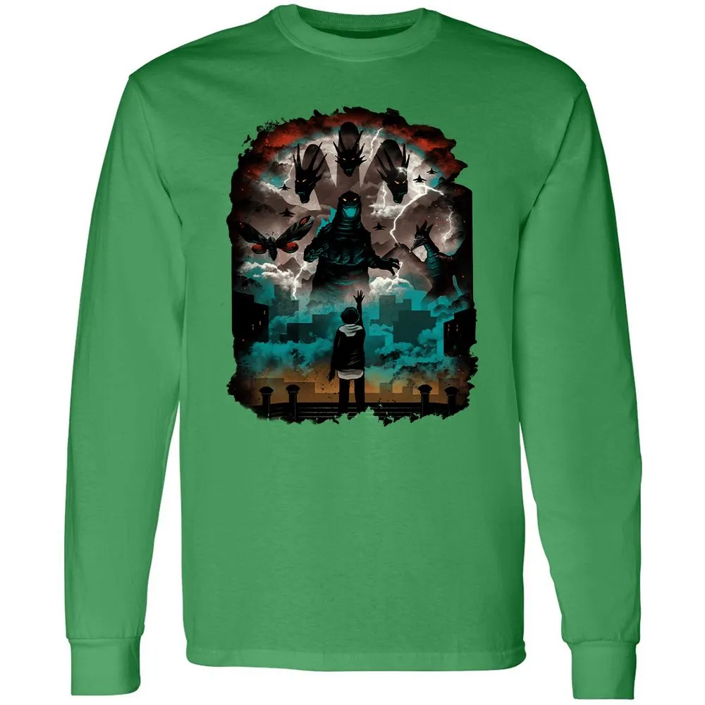 Long Sleeve T-Shirt - CG2QWG75 - Irish Green - 10