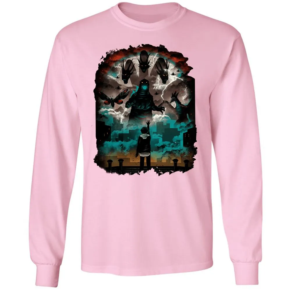 Long Sleeve T-Shirt - CG2QWG75 - Light Pink - 3
