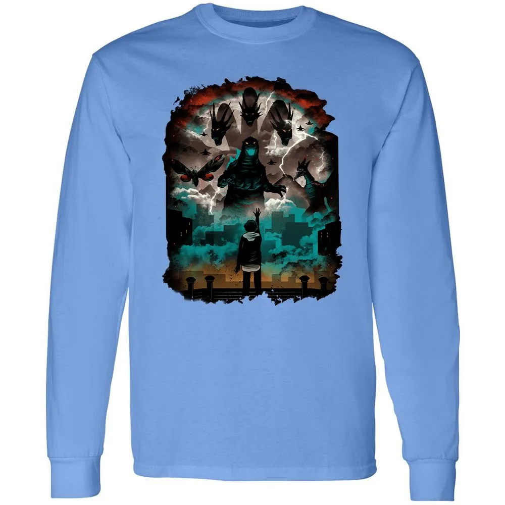 Long Sleeve T-Shirt - CG2QWG75 - Carolina Blue - 12