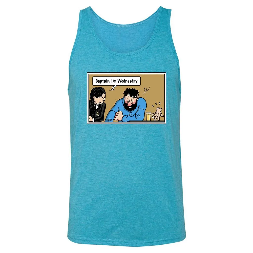 Unisex Jersey Tank - VFCK7JHK - Aqua Triblend - 3