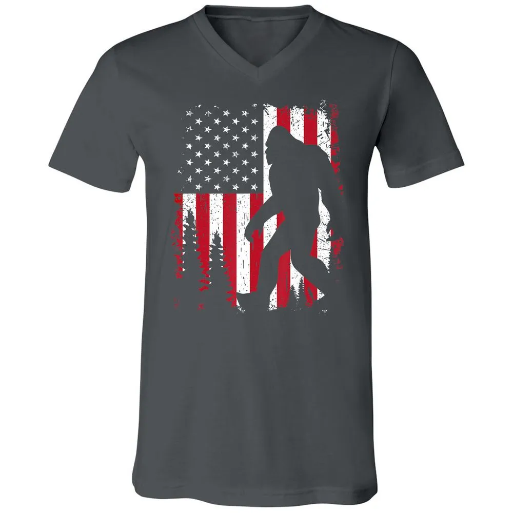 Unisex V-Neck T-Shirt - HEB91A67 - Asphalt - 12