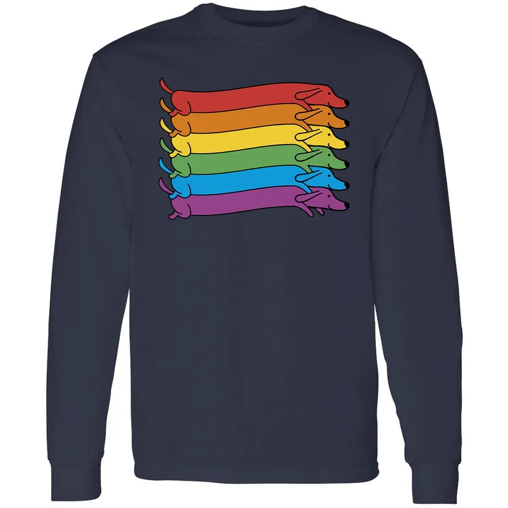 Long Sleeve T-Shirt - H9QWU9MD - Navy - 2